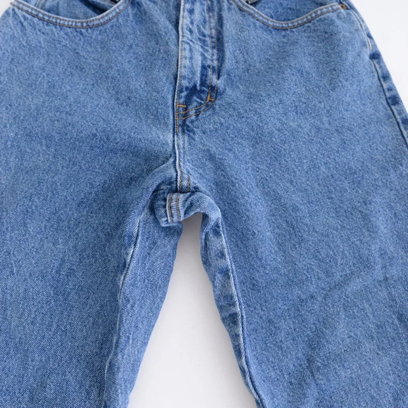 Vintage Bluenotes Mid-Wash High  Waisted Semi Relaxed Boot Cut Blue Jeans 28x30 - Picture 6 of 13